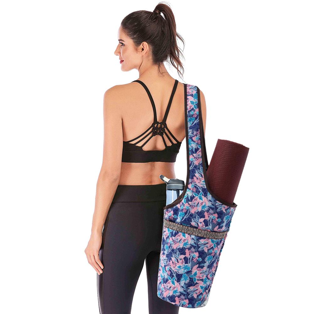 Yoga Mat Bag Large Yoga Bags and Carriers Large capacity canvas