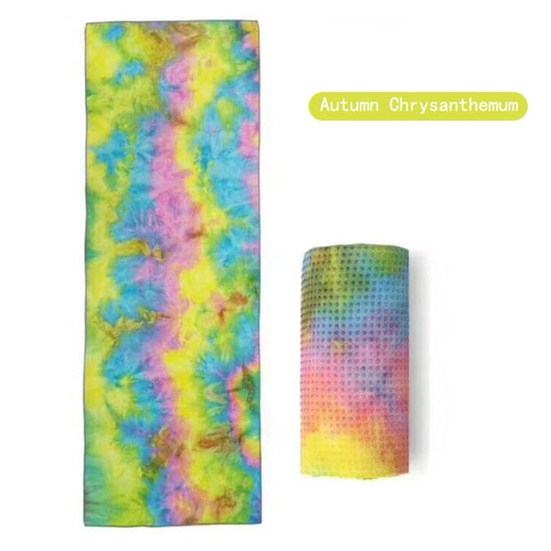 Tie-dye Yoga Towel