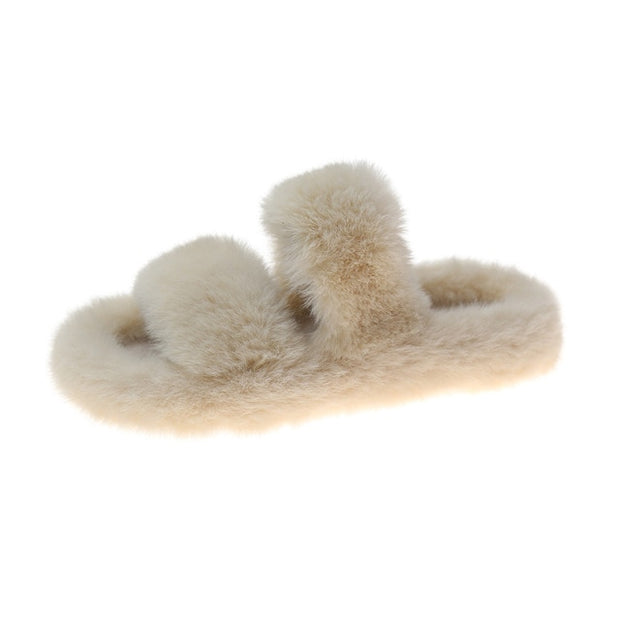 Fluffy Soft Casual Slides